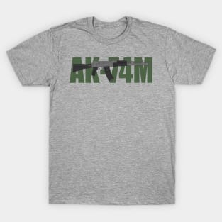 AK-74 Modernized ( Kalashnikov assault rifle) Color version T-Shirt